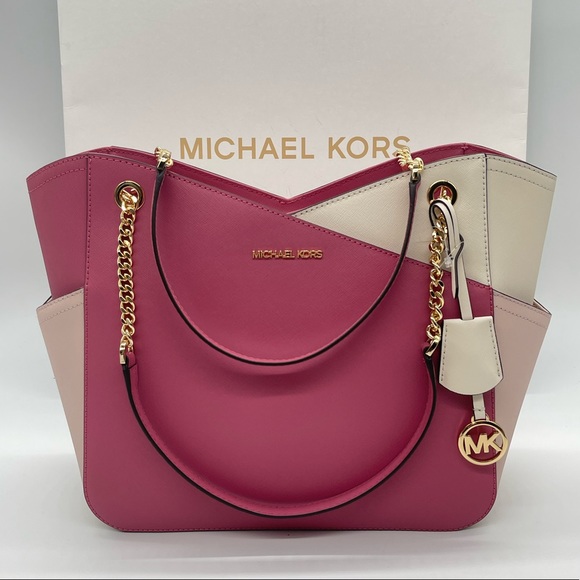 Michael Kors Handbags - Michael Kors Large XChain Shoulder Tote Bag